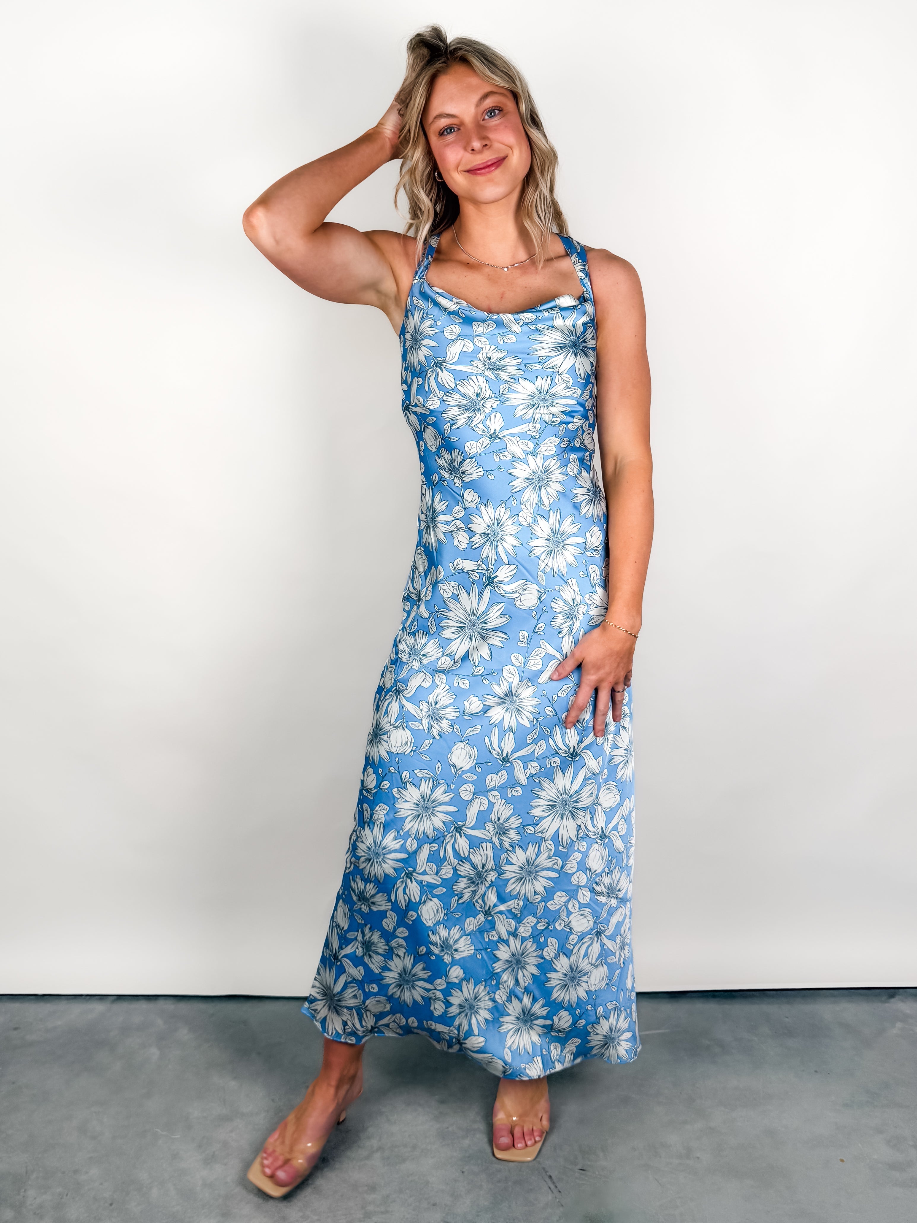 Too Much For Me Floral Dress Look image