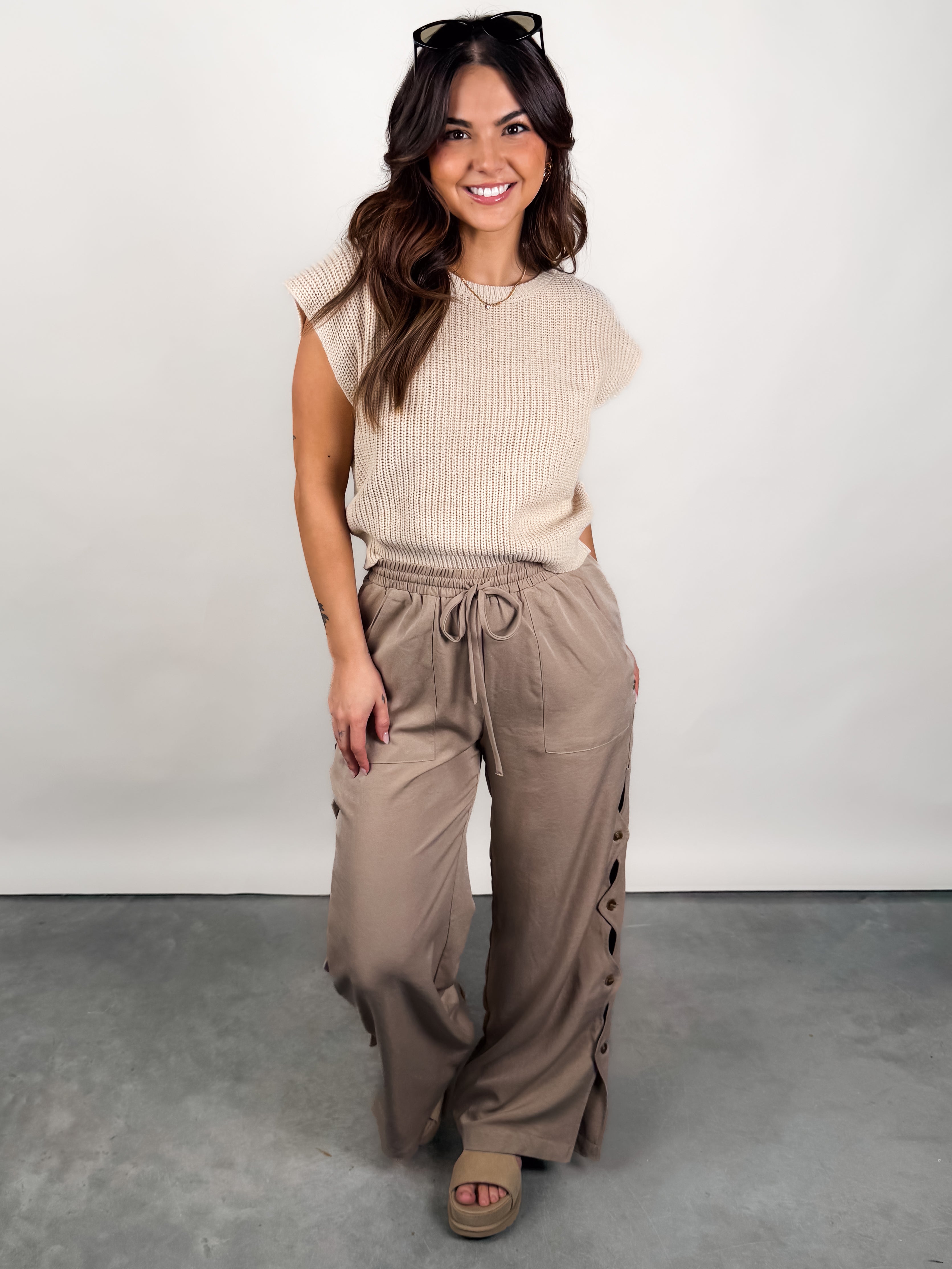 Raindrops Cropped Sweater Look image