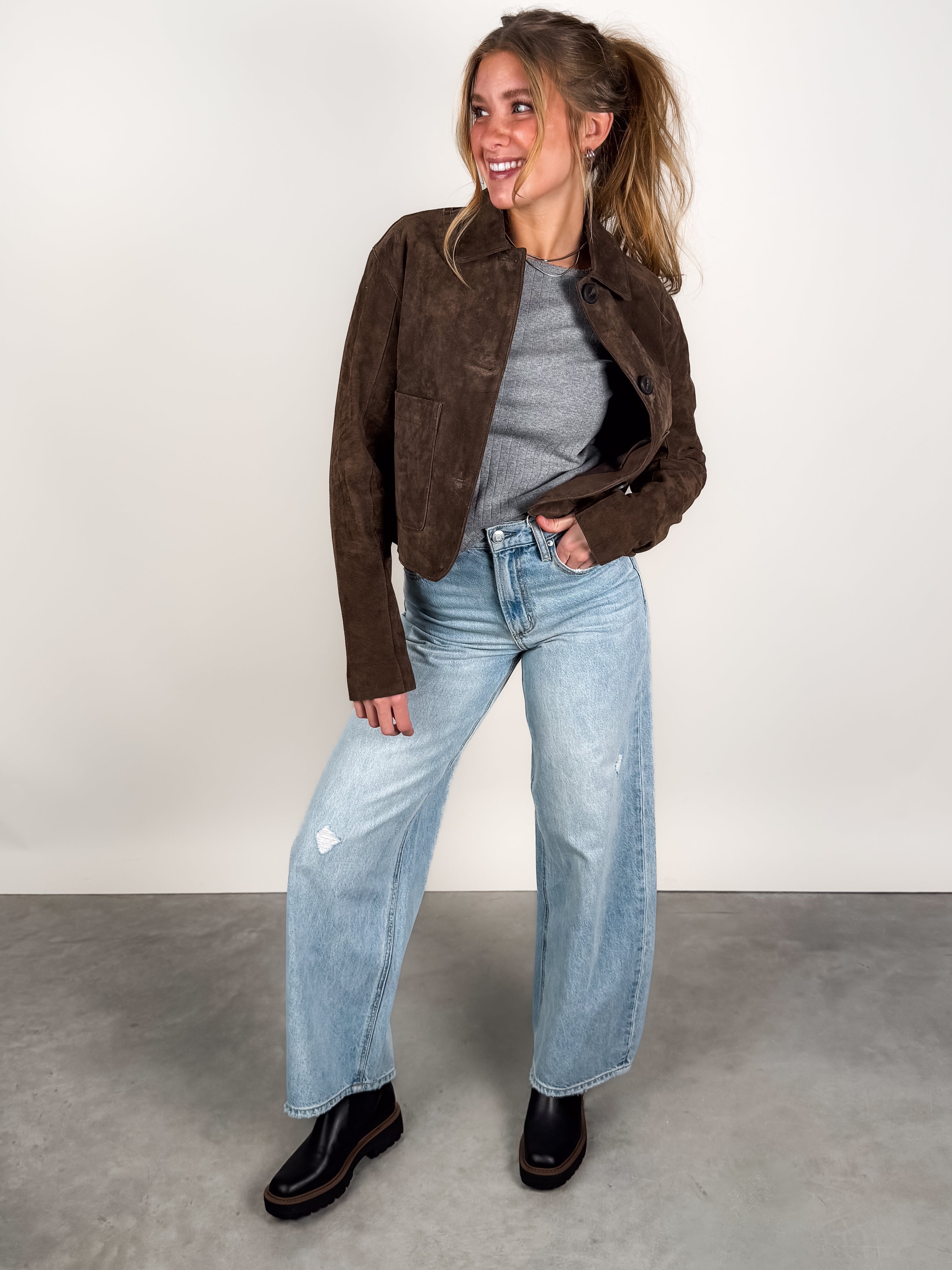 Black Coffee Jacket Look image