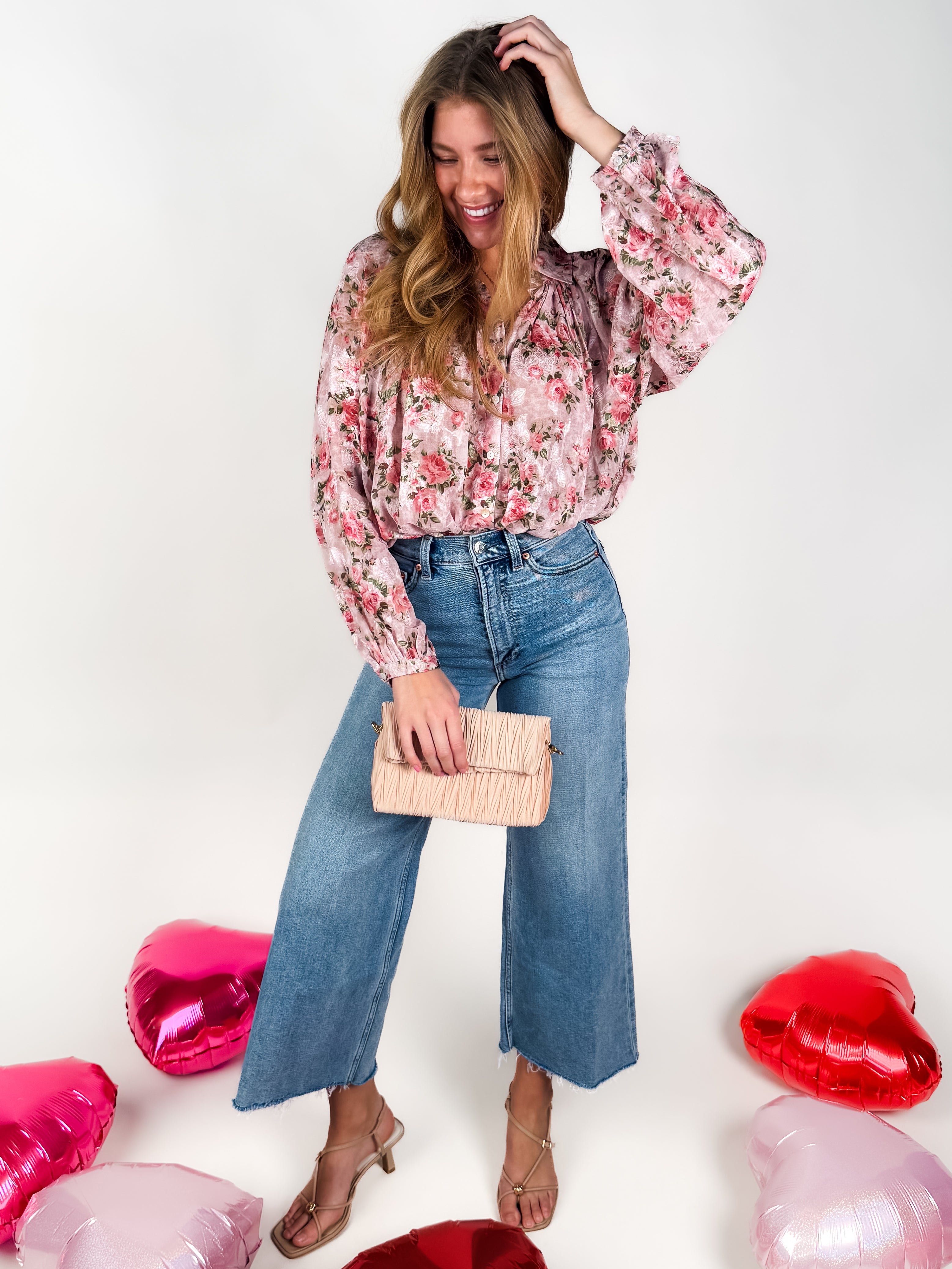 Kaley Floral Shirt Look image