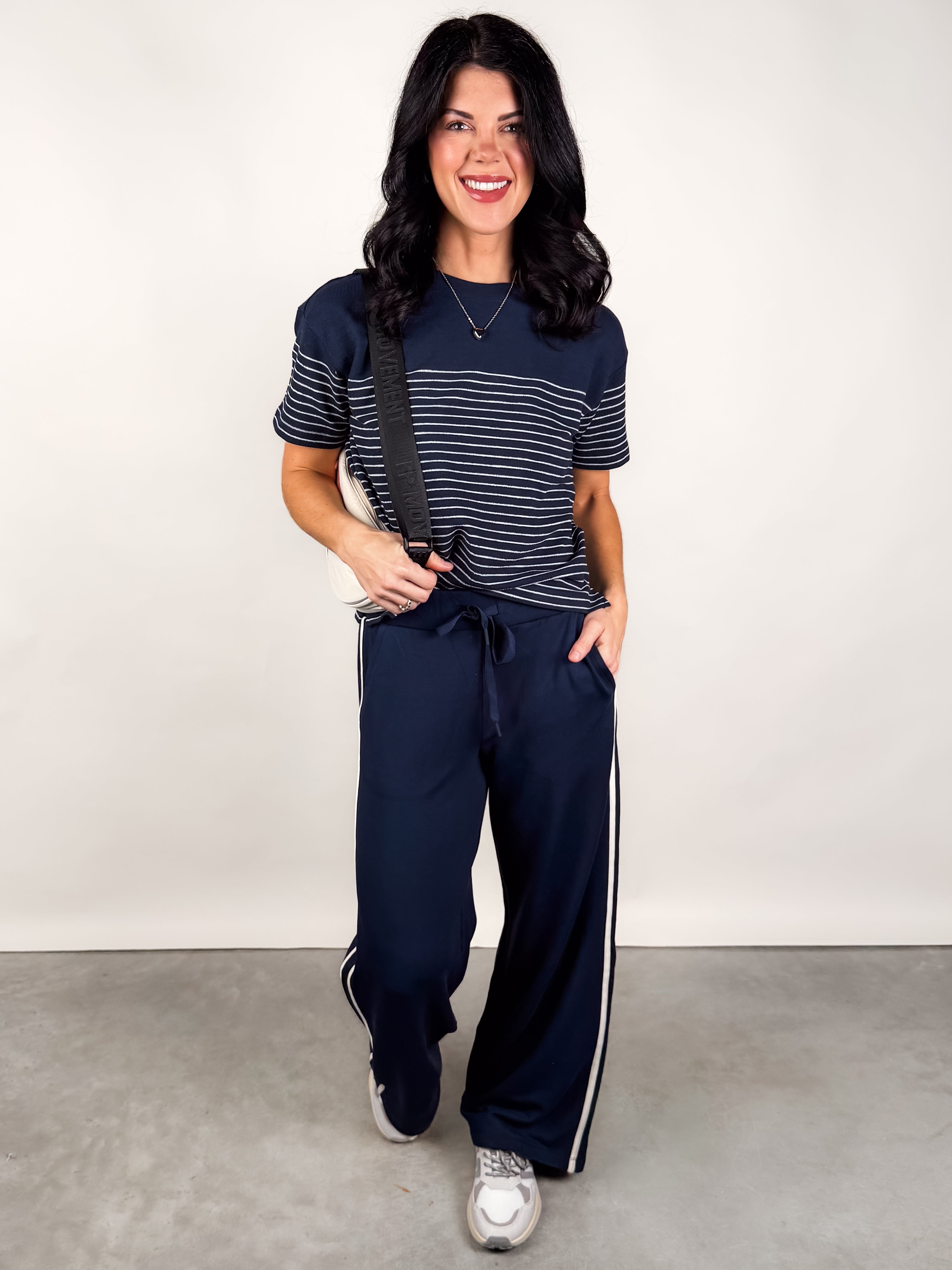 Harbor Striped Shirt Look image