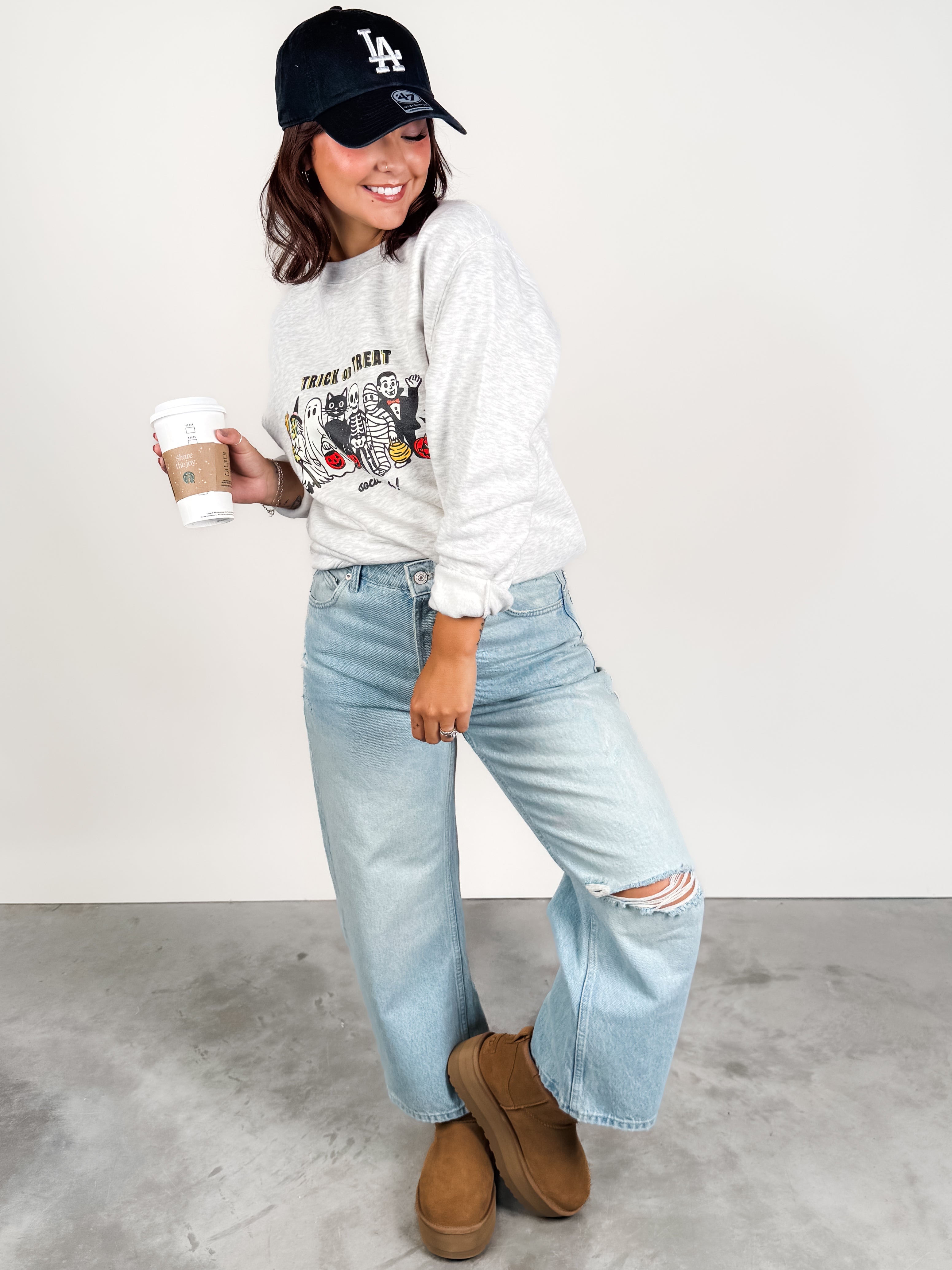 Trick Of Treat Social Club Crewneck Look image