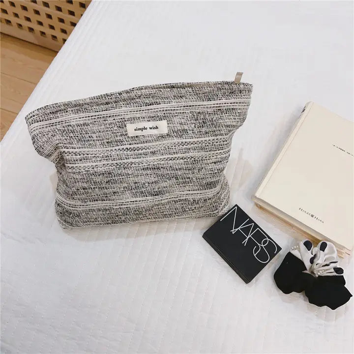 Simple Portable Large Makeup Bag