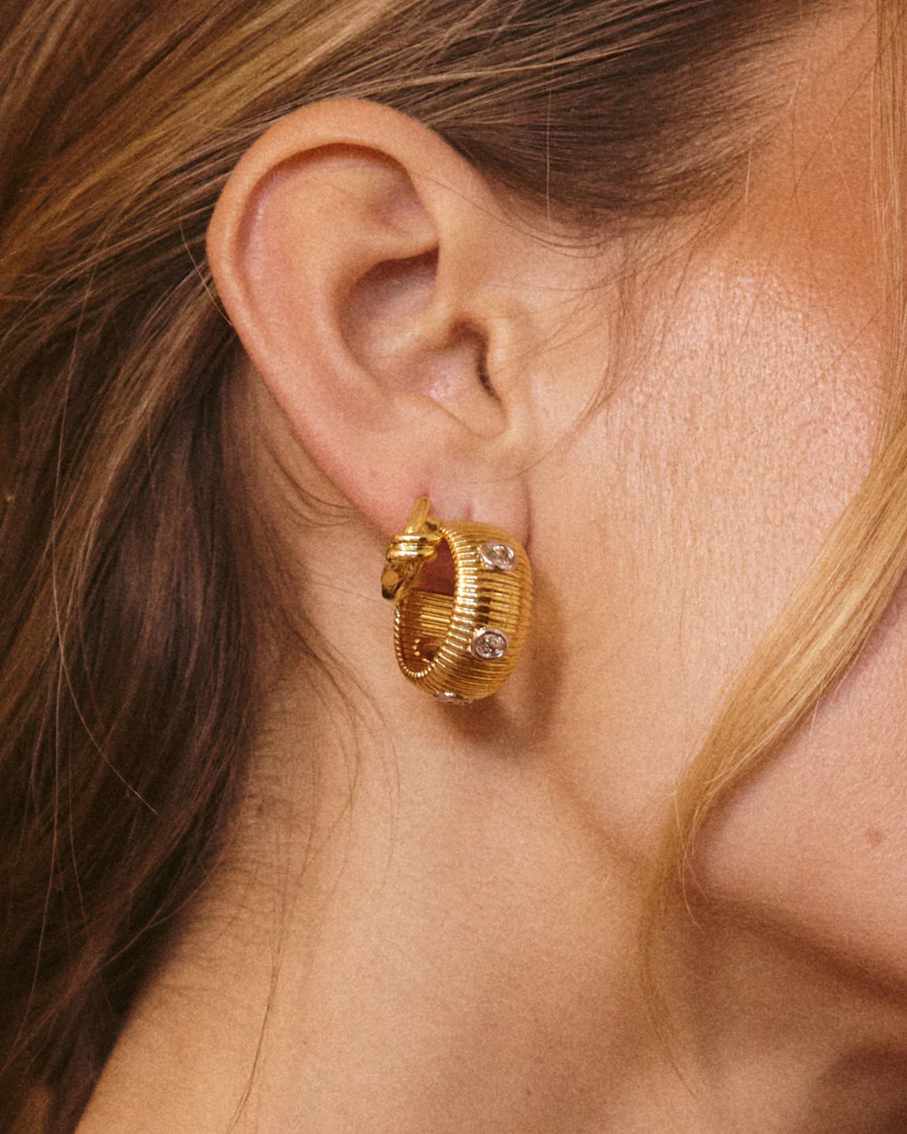 The Margaux Knot Hoops