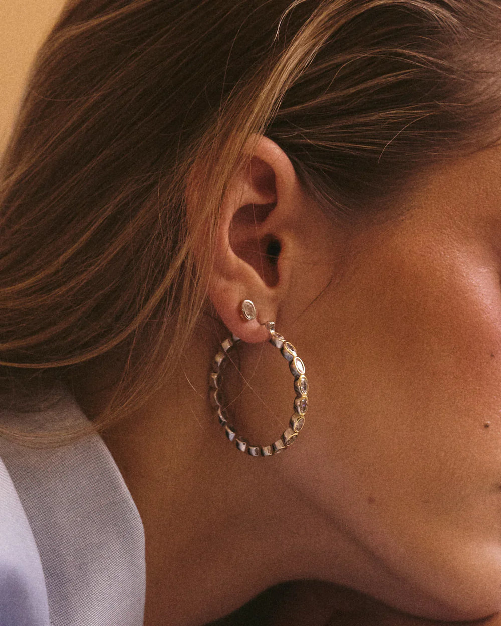 The Georgia Stone Earring Set