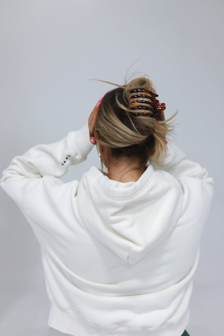 Wide Lay Down Claw Clip