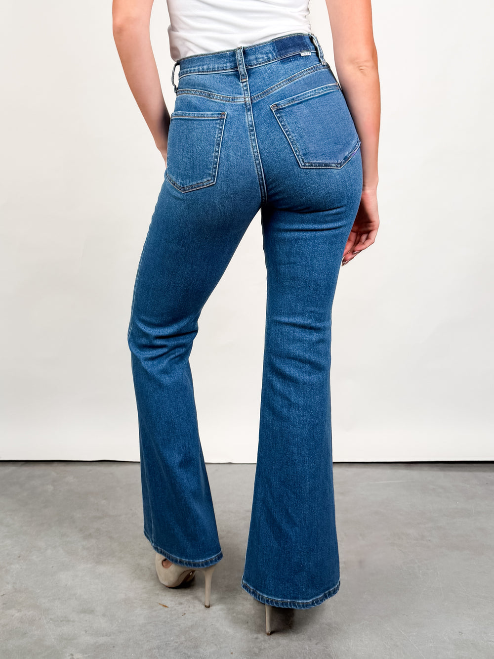 Sunset High Rise Flare in Too Sweet