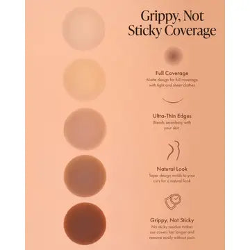Grippy, Not Sticky Nipple Covers
