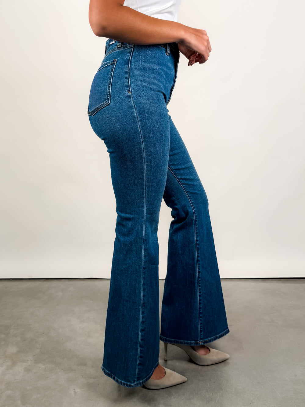 Sunset High Rise Flare in Too Sweet