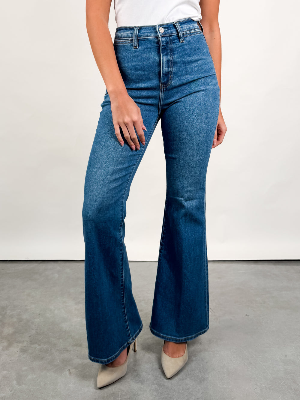 Sunset High Rise Flare in Too Sweet