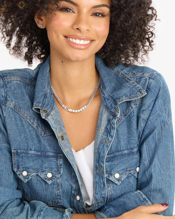 Baby Julian Loves Diamonds Necklace