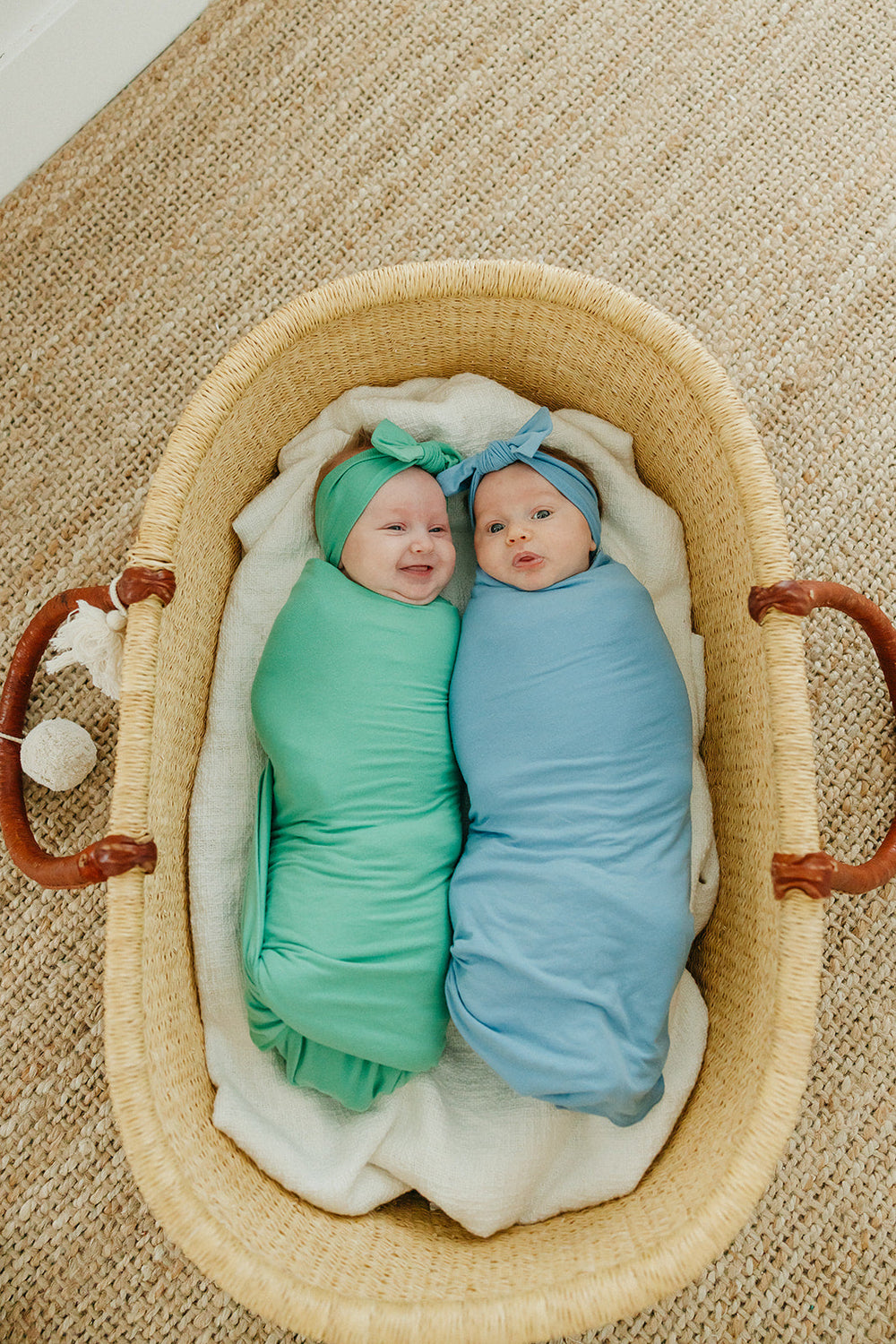 Solid Knit Swaddle Blanket