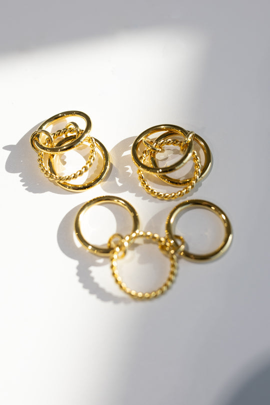 Goldie  Stacked Ring