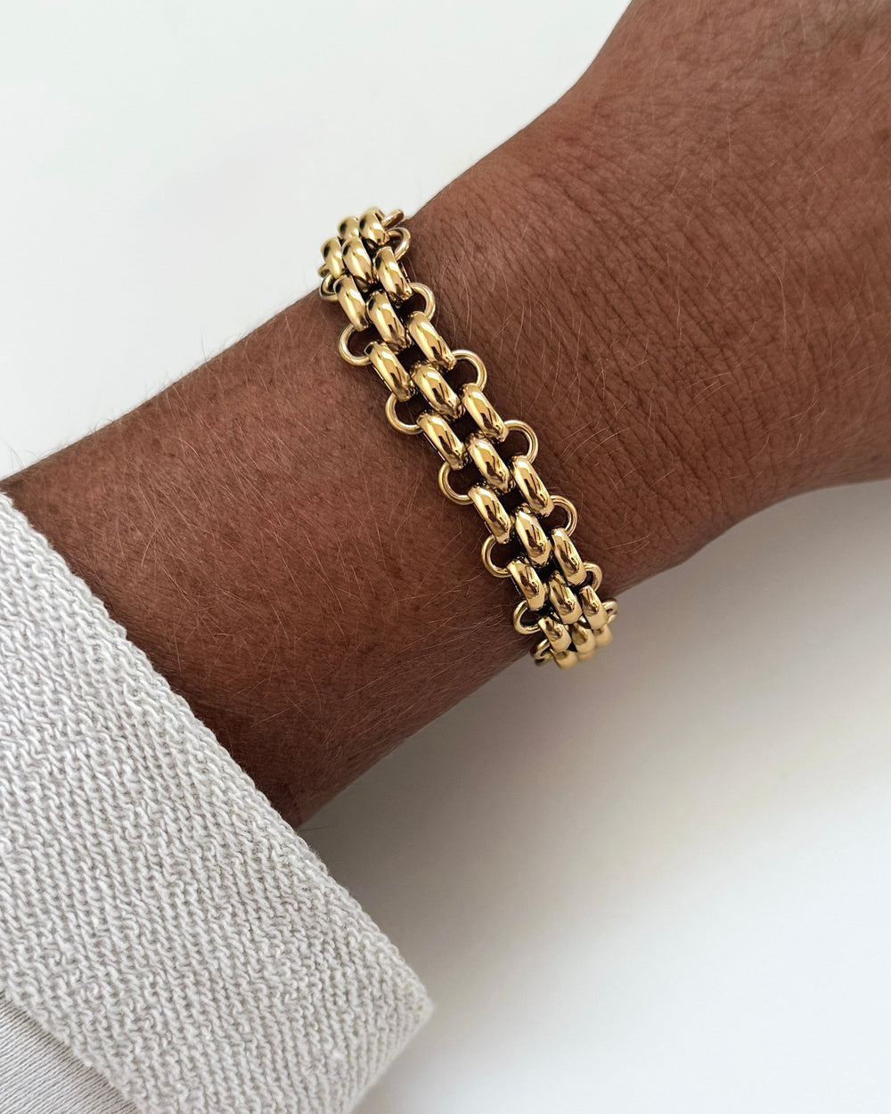 Bali Chunky Chain Bracelet