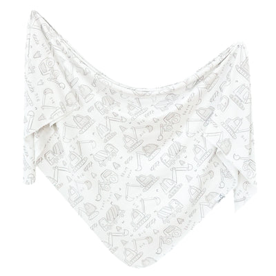 Printed Knit Swaddle Blanket