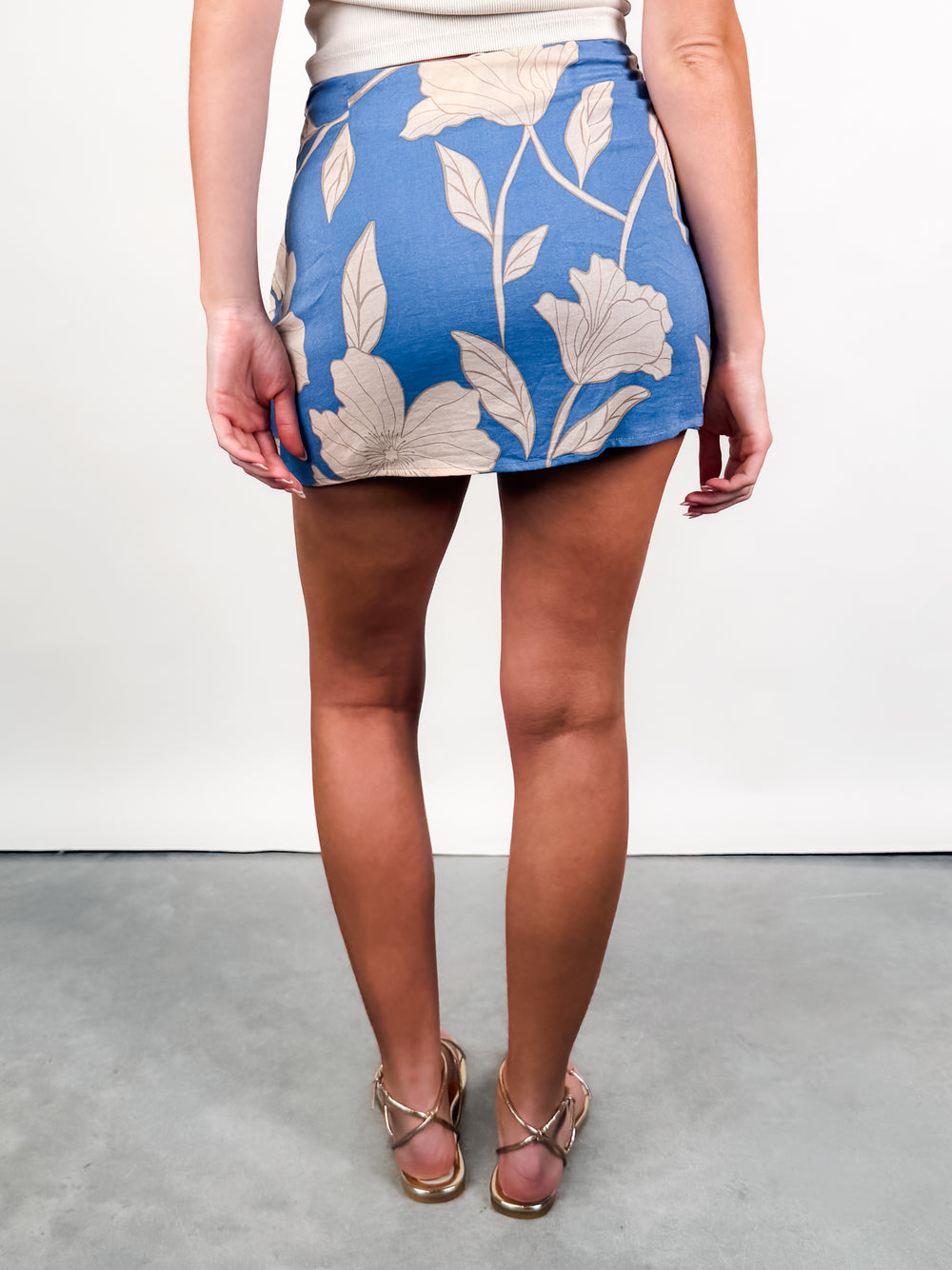 Lorna Bloom Floral Mini Skirt