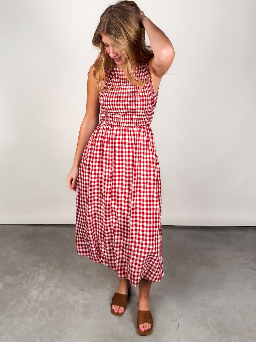 Apple Butter Midi Dress