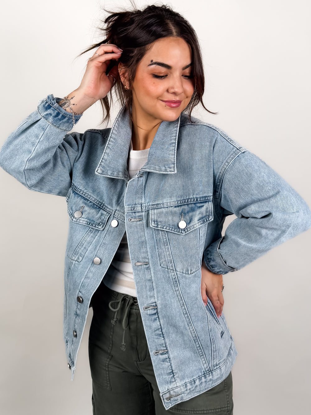 Light Wash Denim Jacket