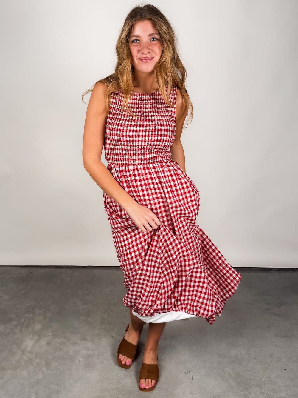 Apple Butter Midi Dress