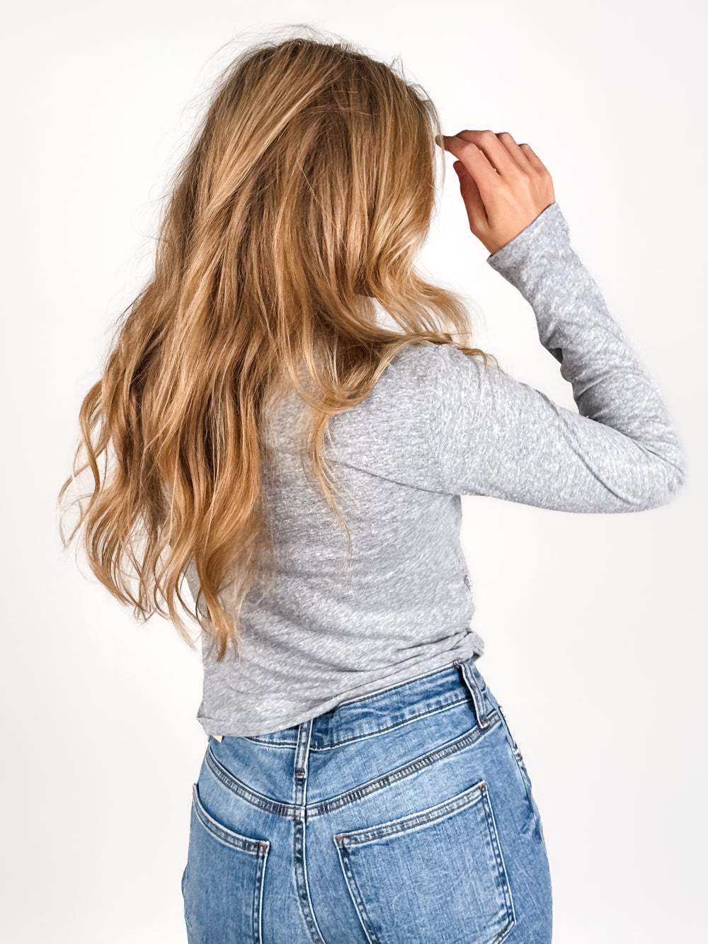 Jamie Recycled Cotton Long Sleeve