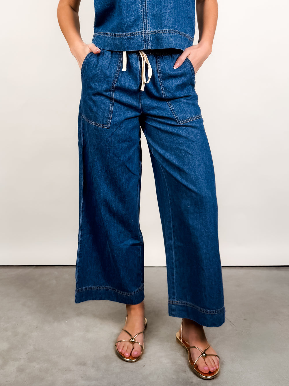 Daycation Denim Utility Pant