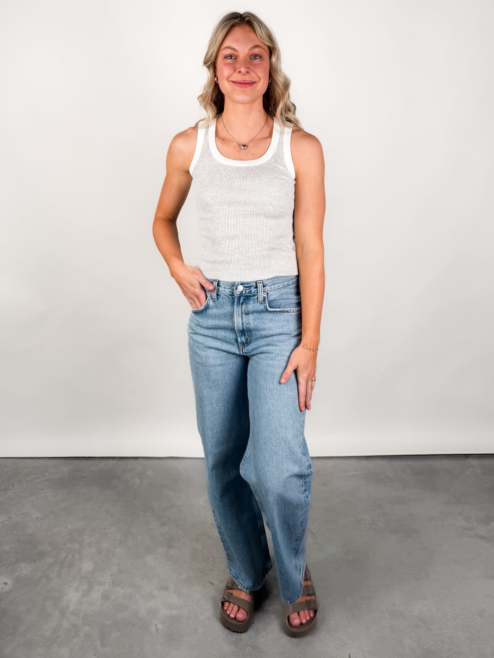 Younger Memories Striped Tank