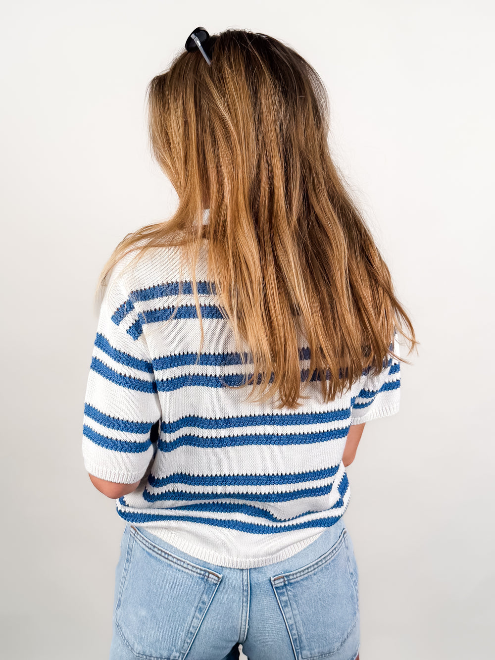 Prado Stripe Sweater Tee