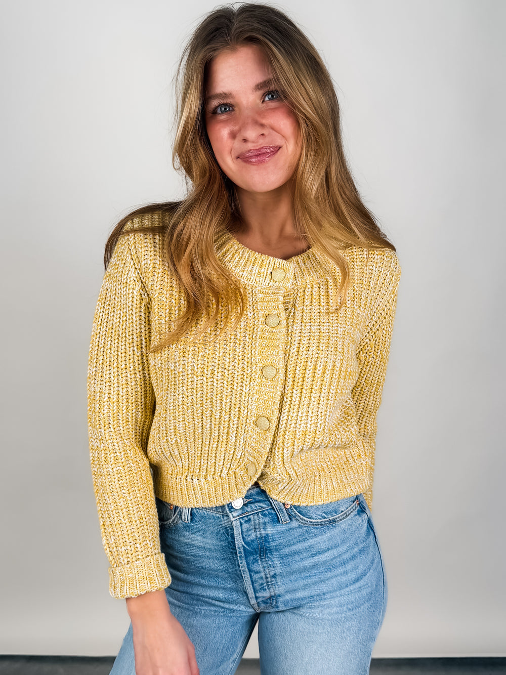 Sunroof Tulip Hem Cardi