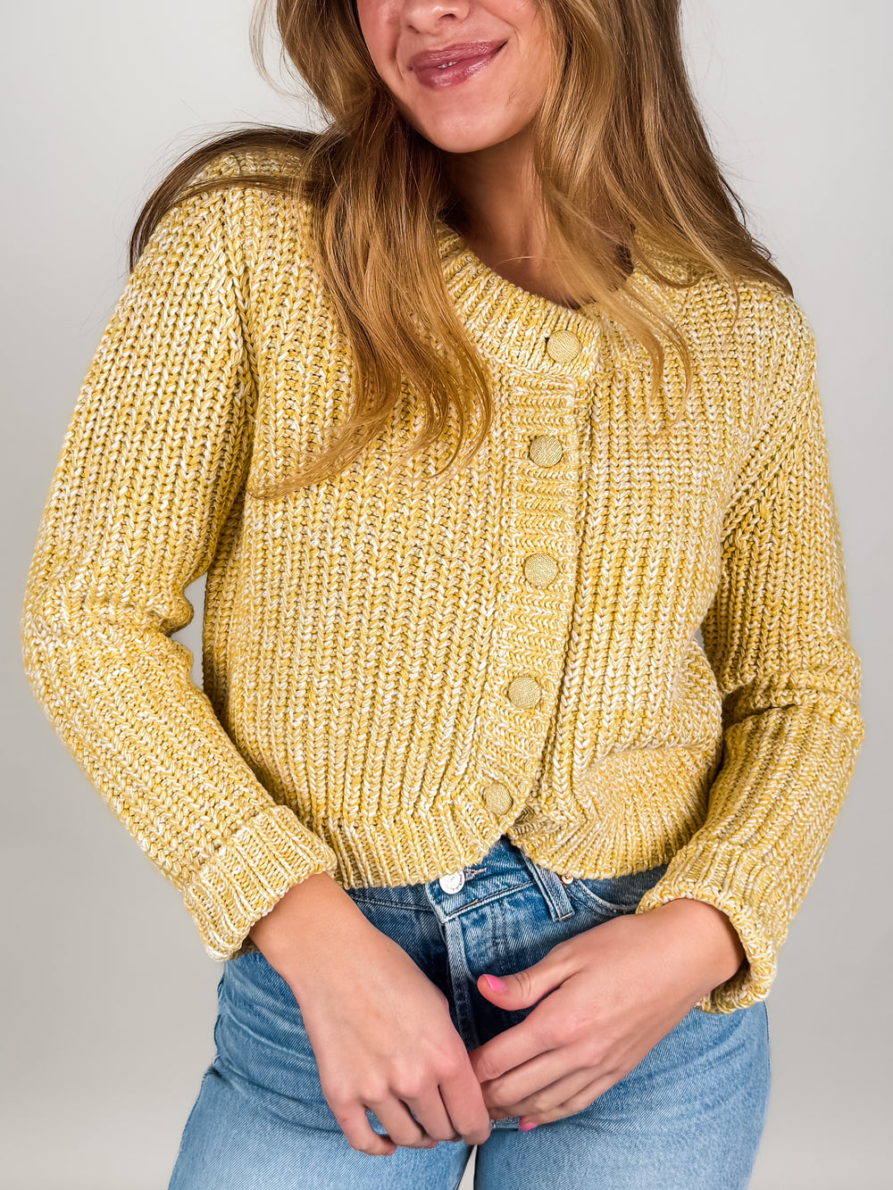 Sunroof Tulip Hem Cardi