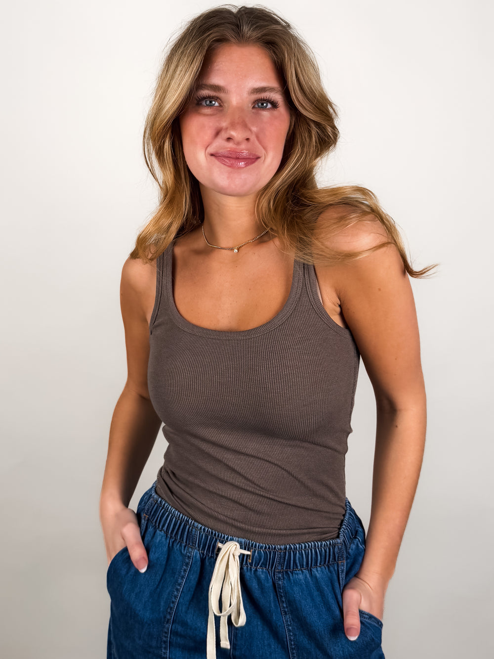 Renae Rib Tank Top