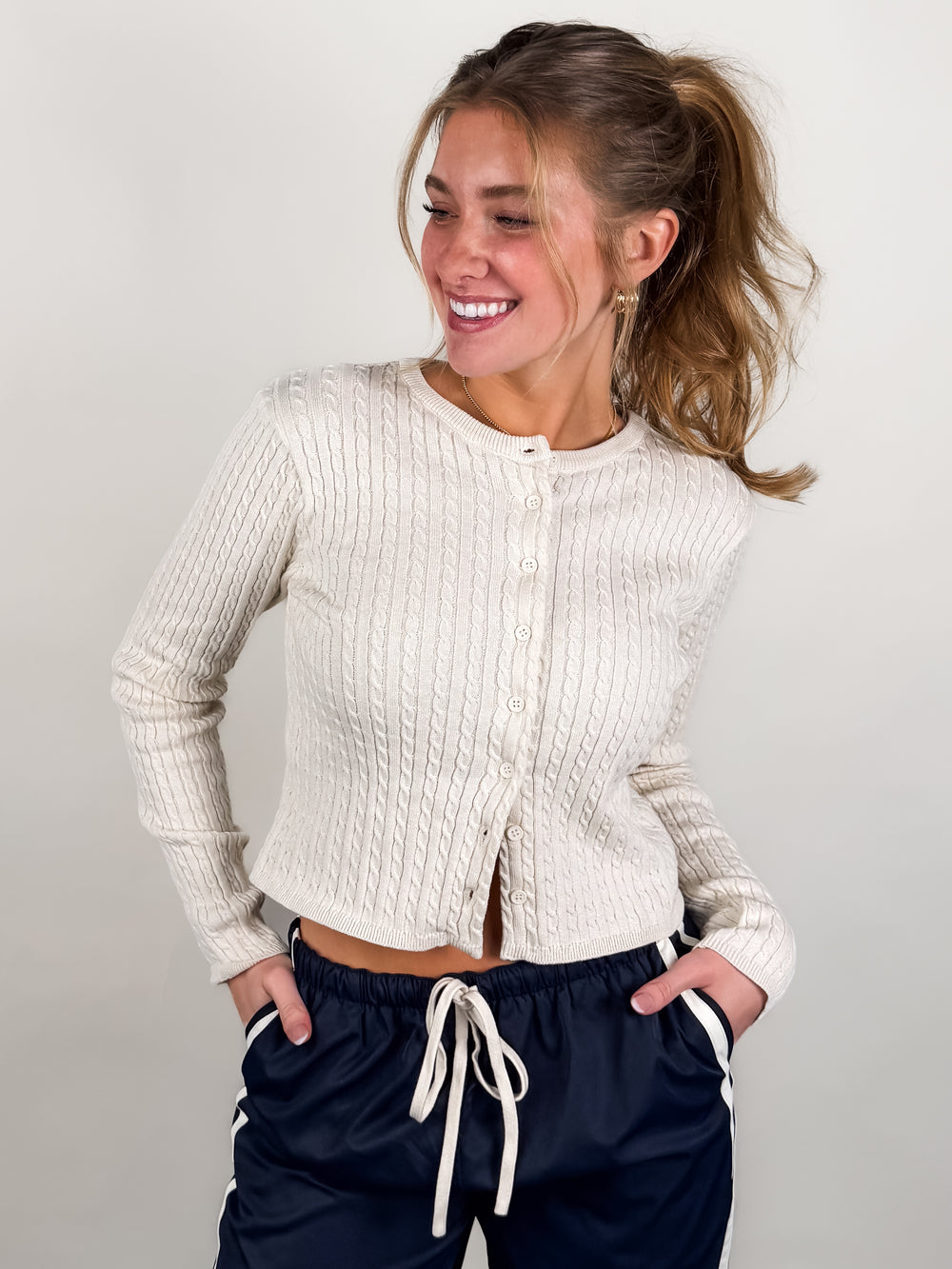 One Last Lie Cardigan