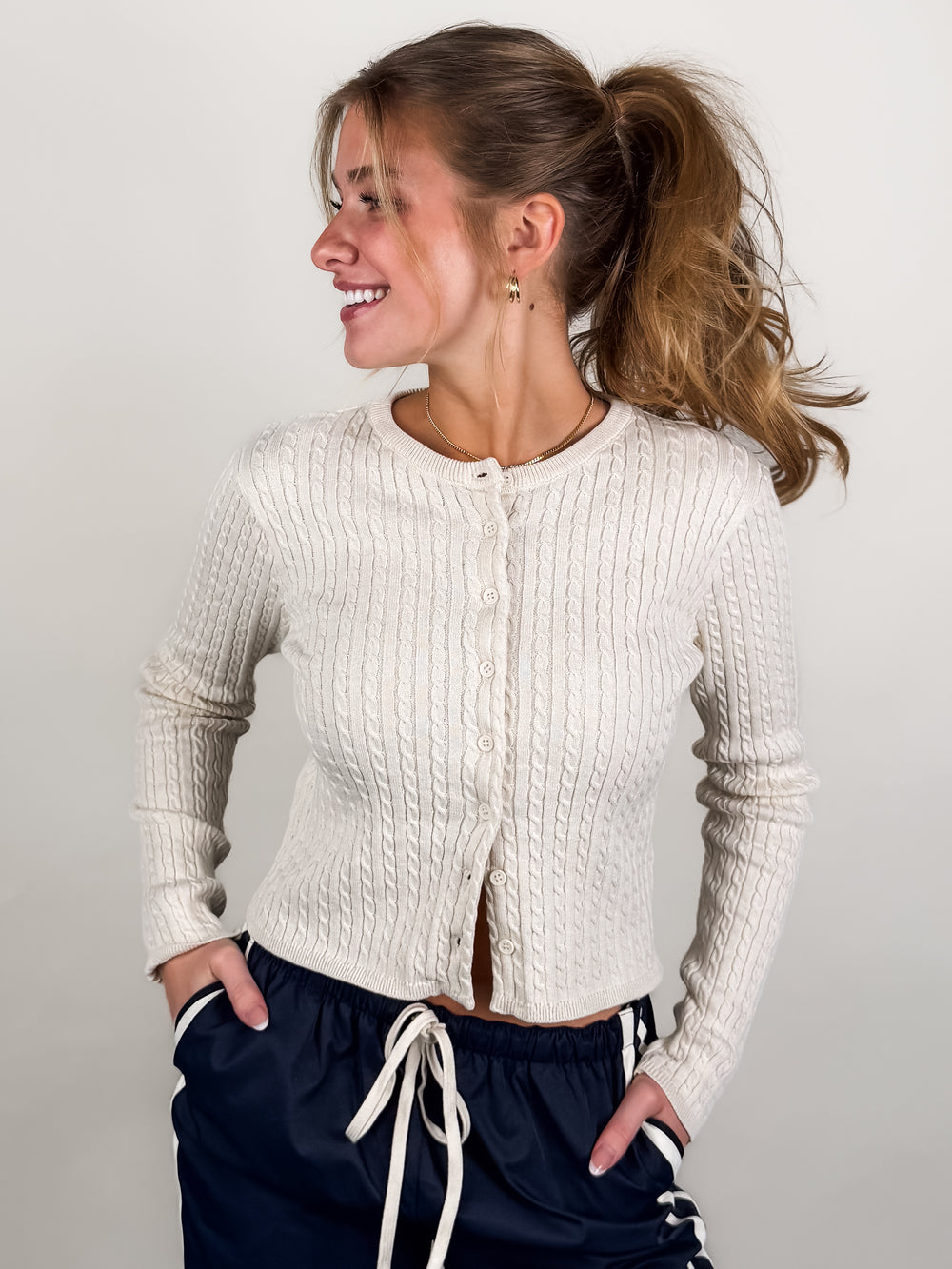 One Last Lie Cardigan