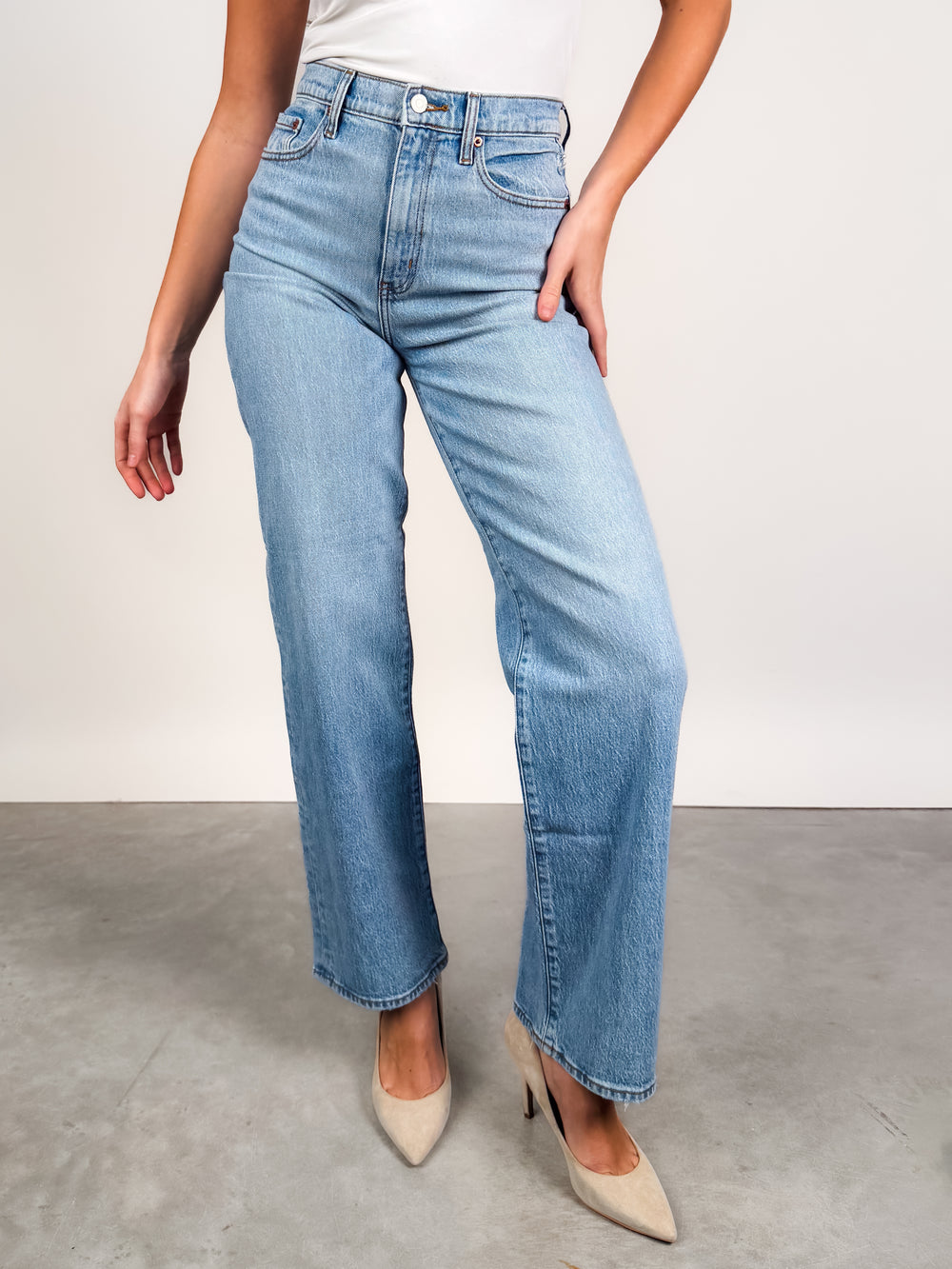 City Straight High Rise Straight