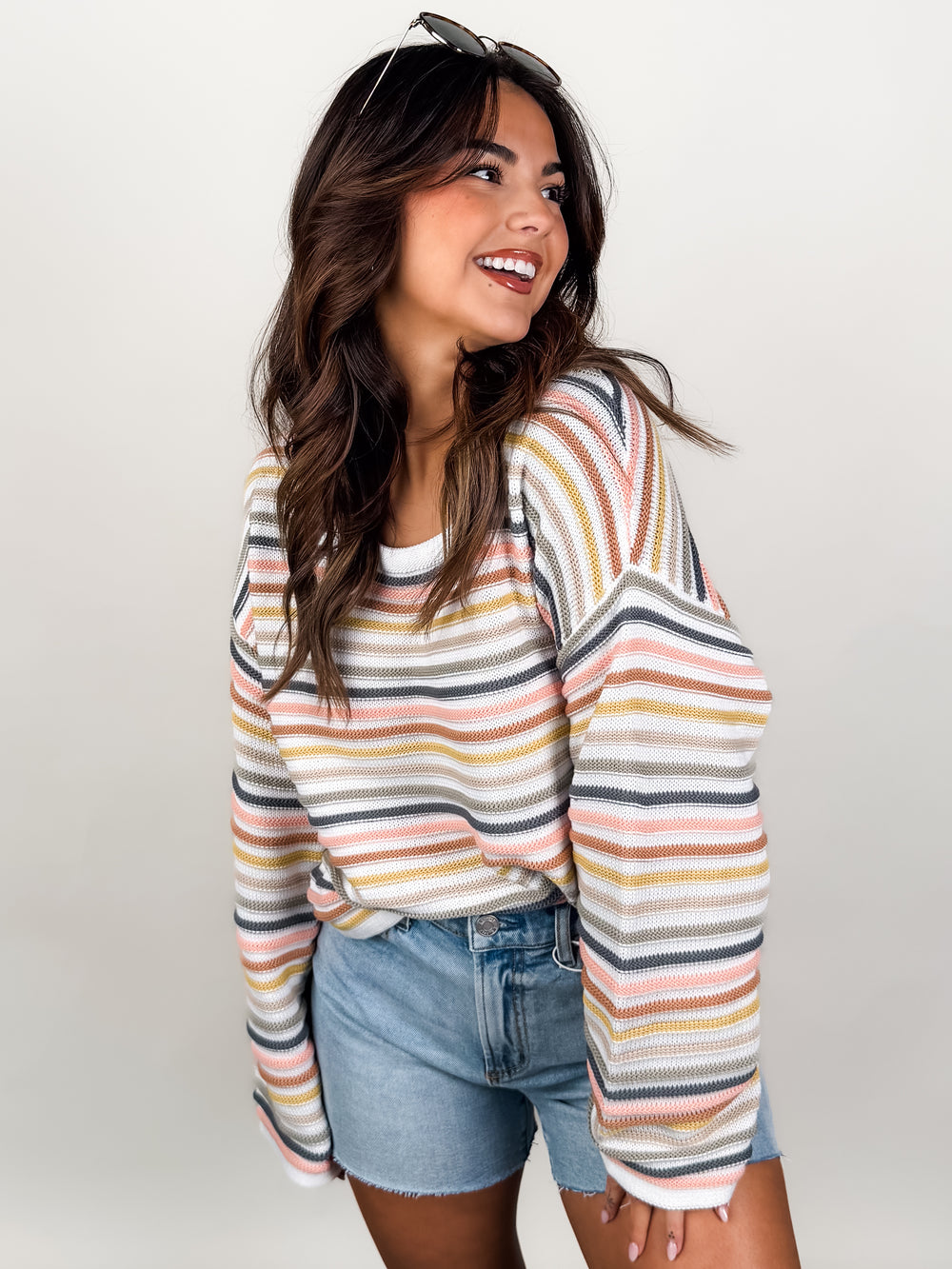 Abigail Stripe Sweater