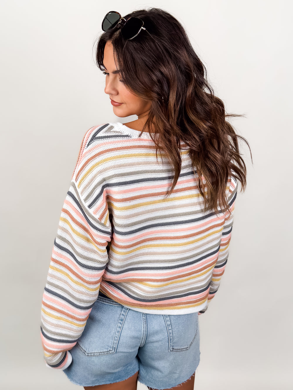 Abigail Stripe Sweater