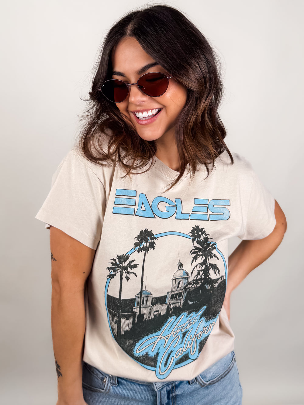 Eagles Hotel California Sketch Tour Tee