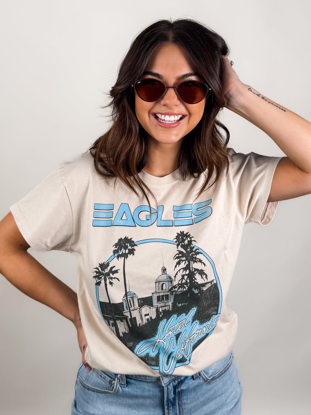 Eagles Hotel California Sketch Tour Tee