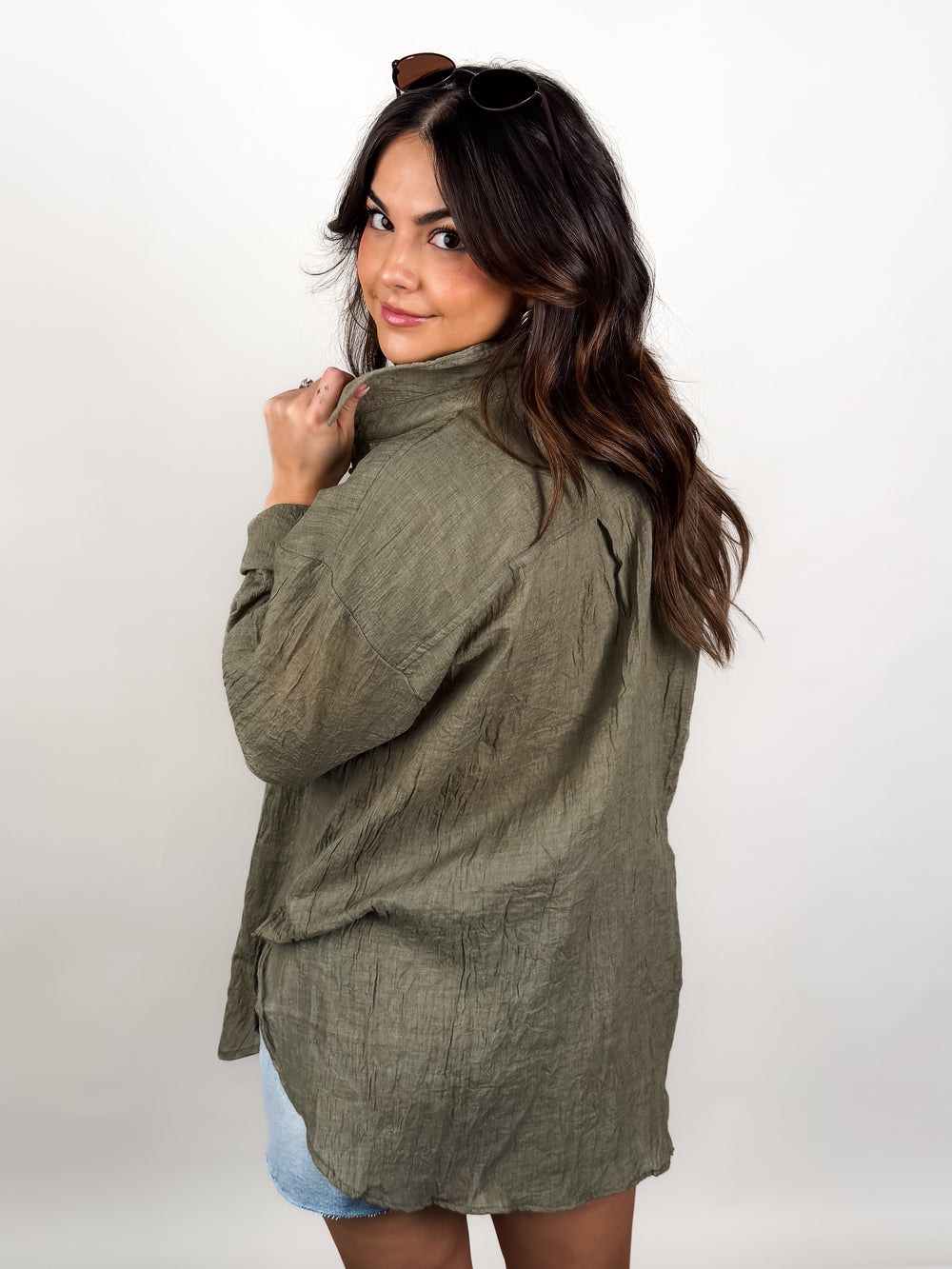 Hard To Find Button Up