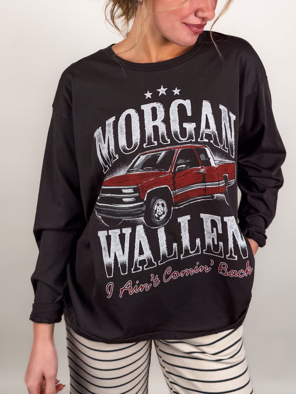 Morgan Wallen Ain't Coming Back Merch Long Sleeve