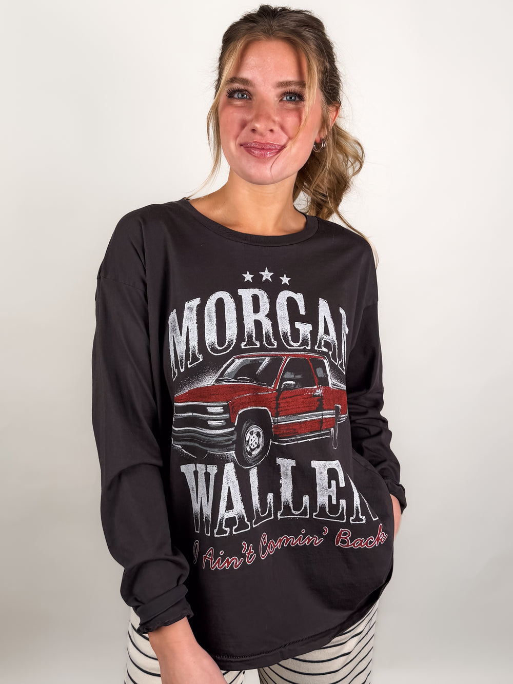 Morgan Wallen Ain't Coming Back Merch Long Sleeve