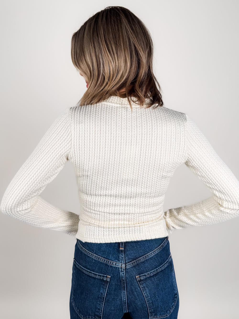 Maris Raised Knit L/S Top