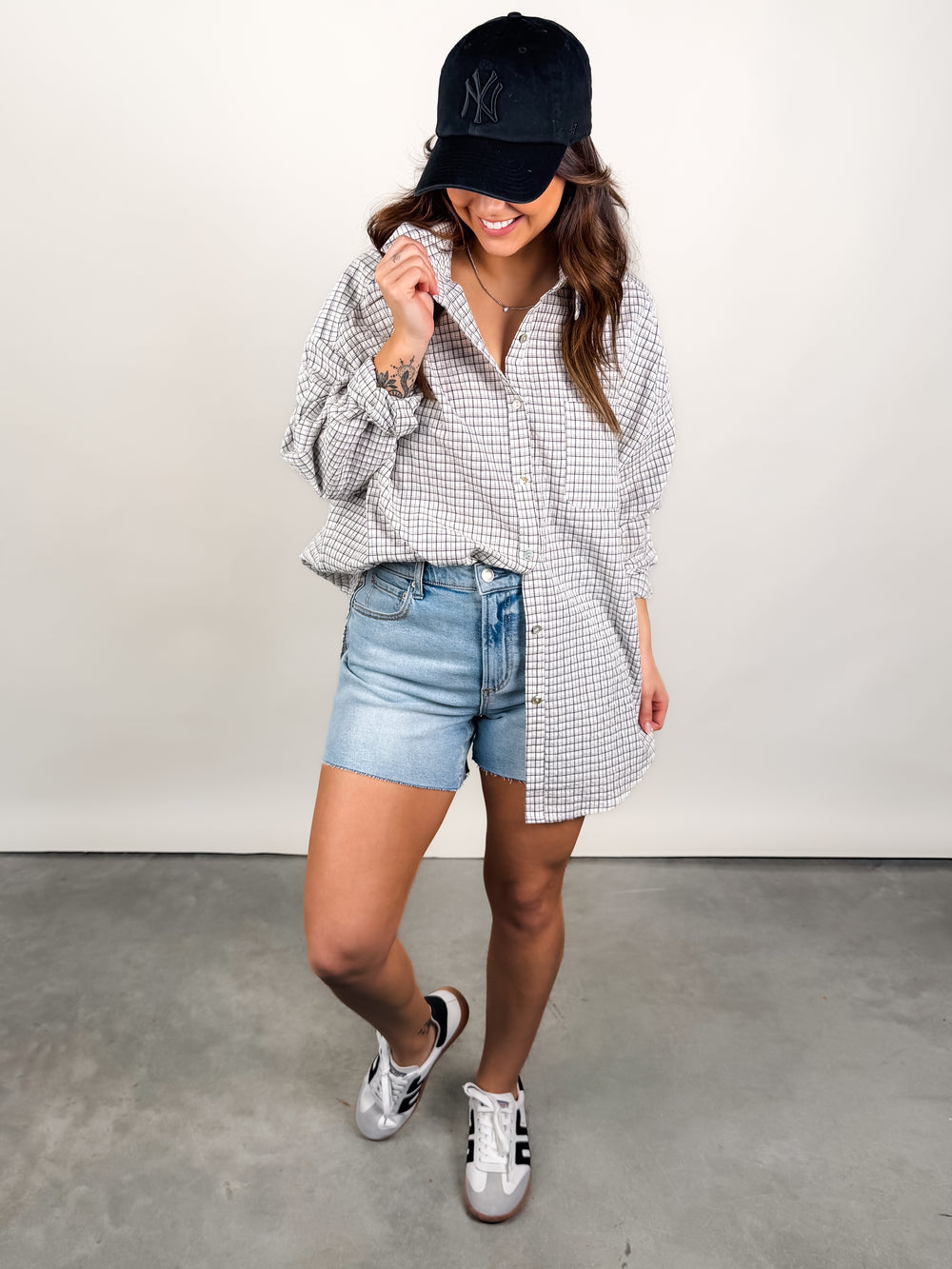 Did I Tell You Striped Shirt