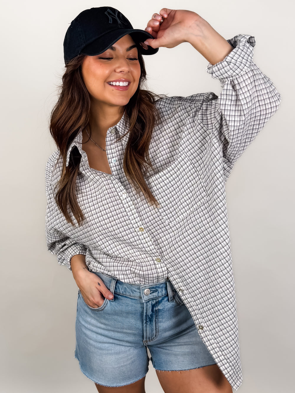 Did I Tell You Striped Shirt