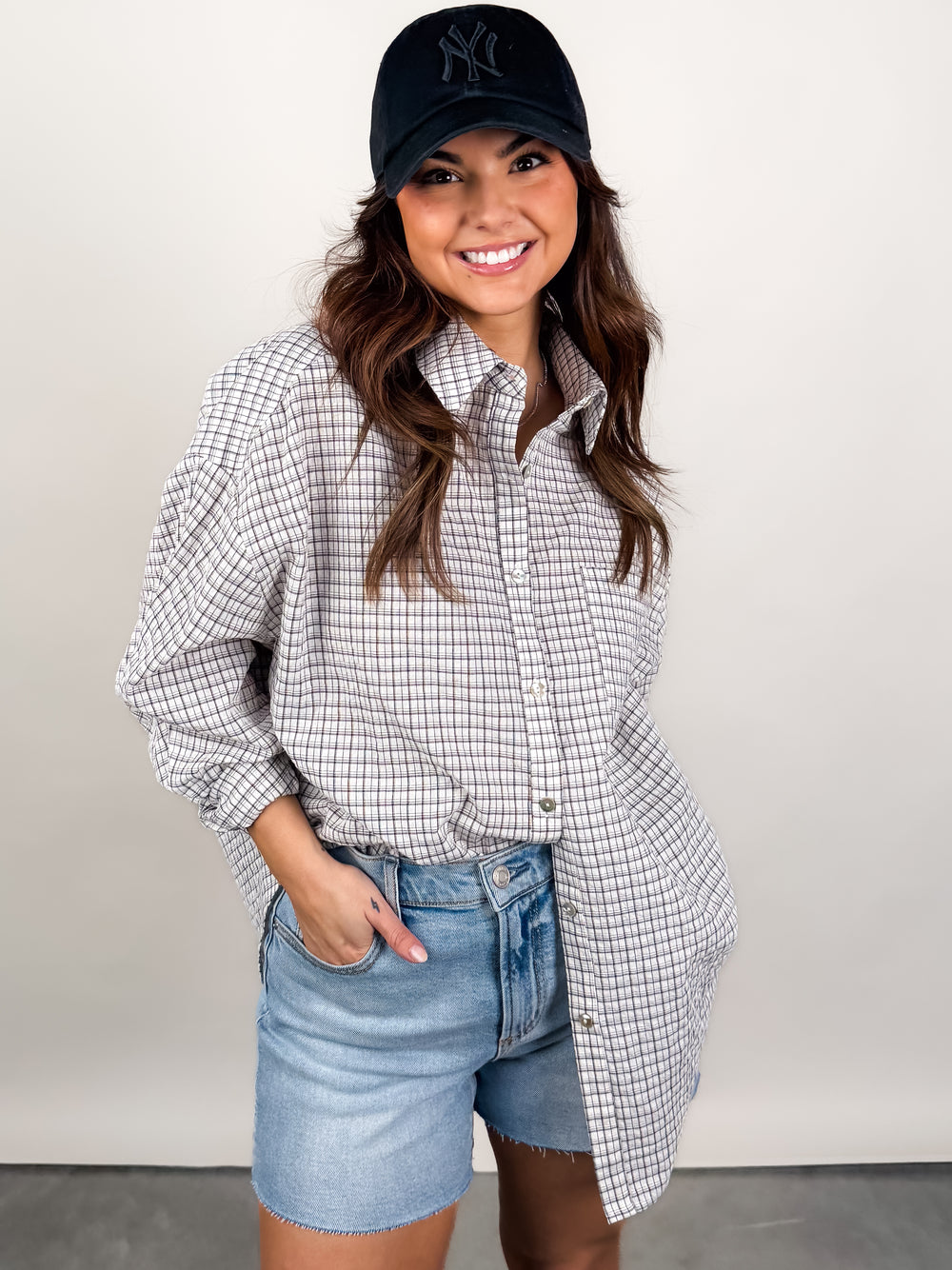 Did I Tell You Striped Shirt