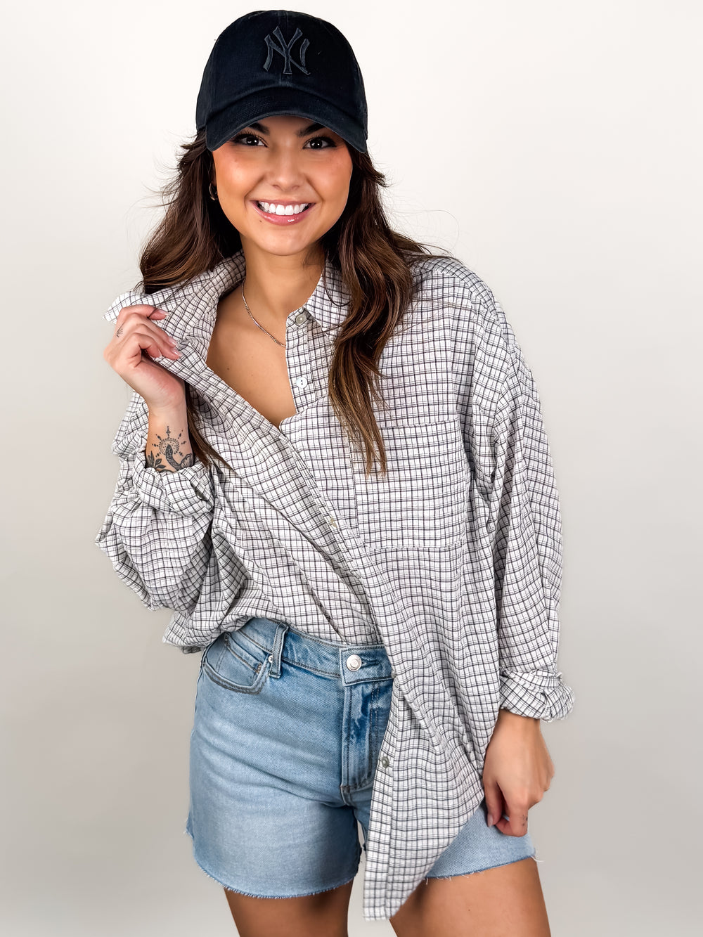 Did I Tell You Striped Shirt