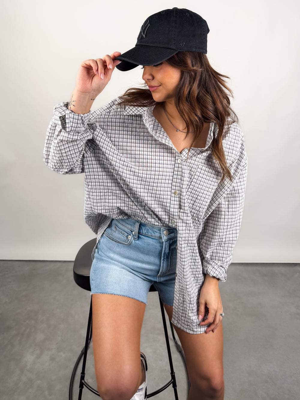 Did I Tell You Striped Shirt