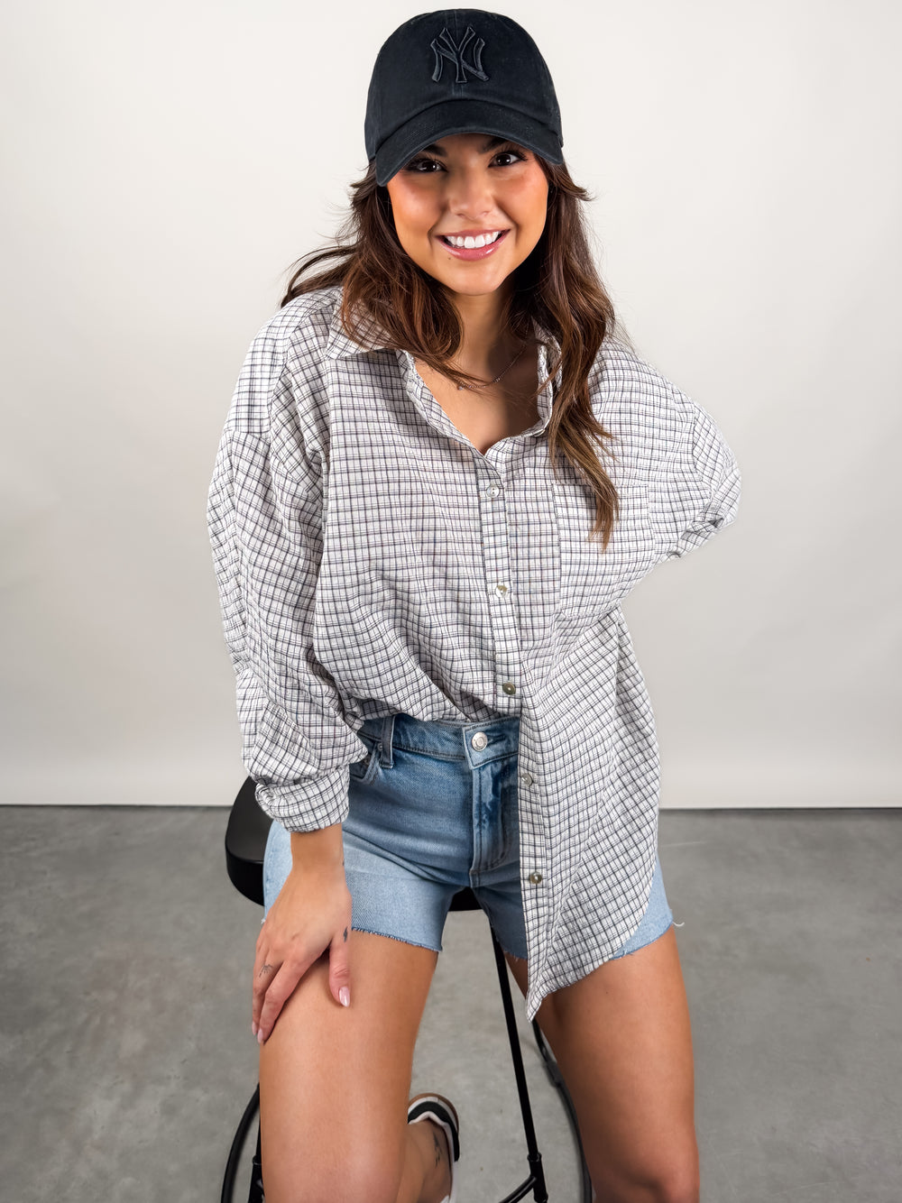 Did I Tell You Striped Shirt