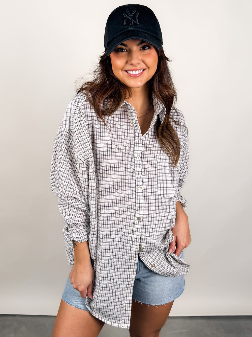 Did I Tell You Striped Shirt