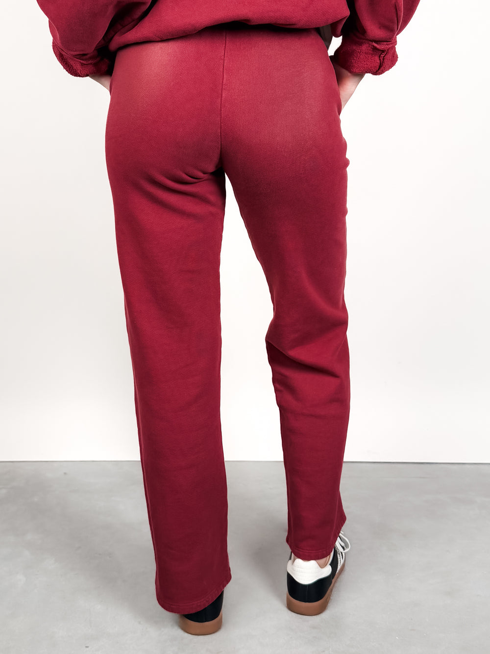 Solid Drawstring Pants