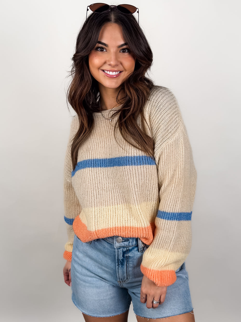 Whatever You Got Stripe Sweater